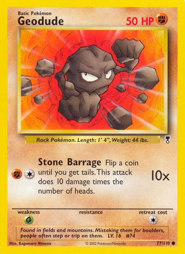 Geodude 077/110 Normal Legendary Collection