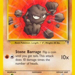 Geodude 077/110 Reverse Holofoil Legendary Collection