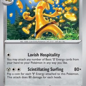 Gholdengo 067/091 Holofoil SV: Paldean Fates Gholdengo 067/091 Holofoil SV: Paldean Fates