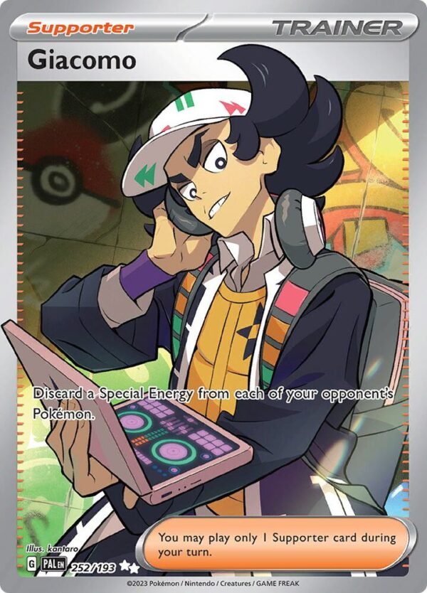 Giacomo 252/193 Holofoil SV02: Paldea Evolved