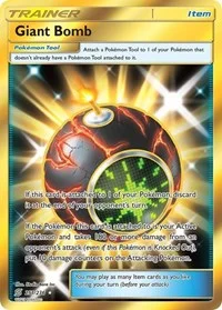 Giant Bomb (Secret) | 251/236 | Holofoil | SM - Unified Minds