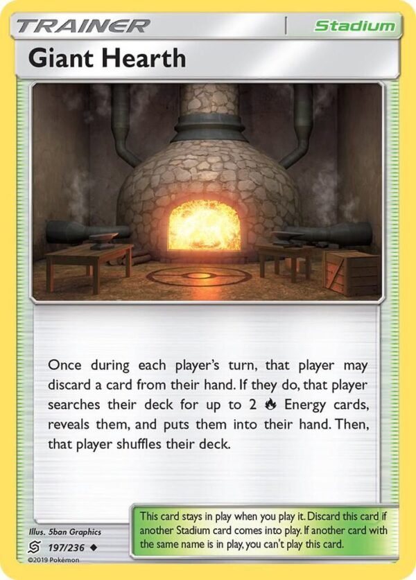 Giant Hearth 197/236 Reverse Holofoil SM – Unified Minds