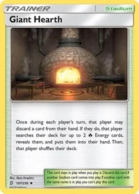 Giant Hearth | 197/236 | Reverse Holofoil | SM - Unified Minds