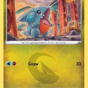 Gible 107/172 Normal SWSH09: Brilliant Stars