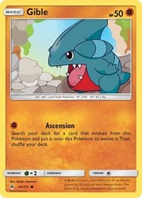 Gible | 60/131 | Normal | SM - Forbidden Light