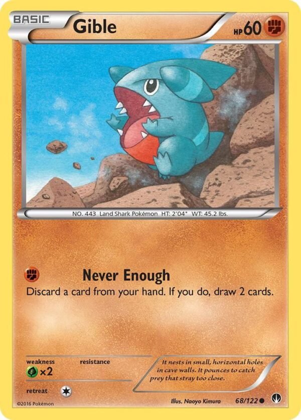 Gible 68/122 Normal XY – BREAKpoint Gible 68/122 Normal XY – BREAKpoint