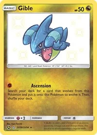 Gible | SV38/SV94 | Holofoil | Hidden Fates: Shiny Vault