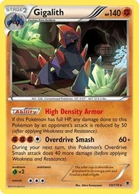 Gigalith | 50/119 | Holofoil | XY - Phantom Forces