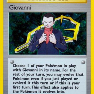 Giovanni (18) 018/132 1st Edition Holofoil Gym Challenge