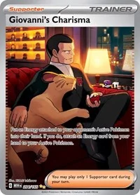 Giovanni's Charisma | 204/165 | Holofoil | SV: Scarlet & Violet 151