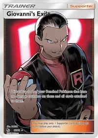 Giovanni's Exile (Full Art) | 67/68 | Holofoil | Hidden Fates