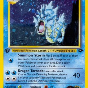 Giovanni’s Gyarados 005/132 Unlimited Holofoil Gym Challenge