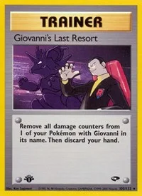 Giovanni's Last Resort | 105/132 | Unlimited | Gym Challenge