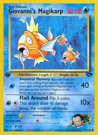 Giovanni's Magikarp | 073/132 | Unlimited | Gym Challenge