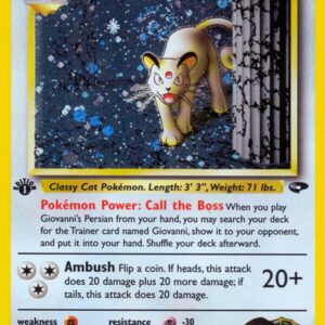 Giovanni’s Persian 008/132 Unlimited Holofoil Gym Challenge