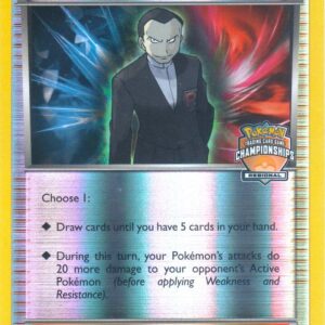 Giovanni’s Scheme 138/162 (Regional Championships) Reverse Holofoil League & Championship Cards Giovanni’s Scheme 138/162 (Regional Championships) Reverse Holofoil League & Championship Cards