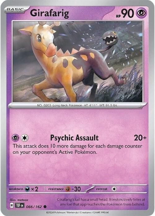 Girafarig 066/162 Normal SV05: Temporal Forces