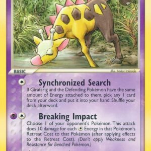 Girafarig 16/97 Reverse Holofoil Dragon Girafarig 16/97 Reverse Holofoil Dragon