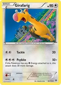 Girafarig | 82/119 | Reverse Holofoil | XY - Phantom Forces Girafarig | 82/119 | Reverse Holofoil | XY - Phantom Forces