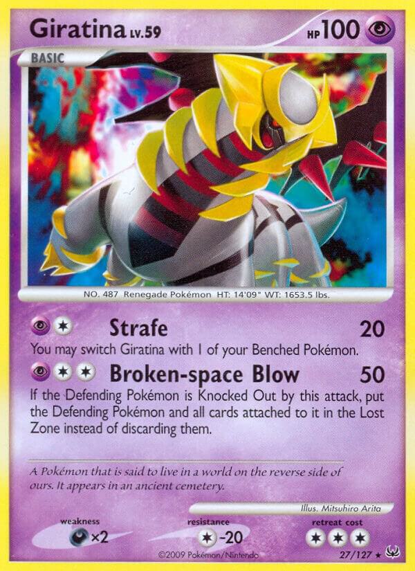 Giratina (27) 27/127 Reverse Holofoil Platinum