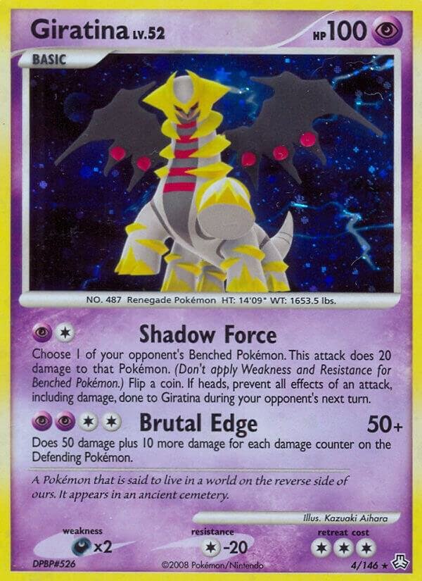 Giratina 4/146 Reverse Holofoil Legends Awakened Giratina 4/146 Reverse Holofoil Legends Awakened