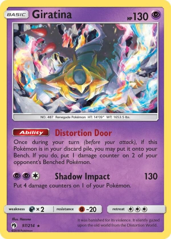 Giratina 97/214 097/214 Normal Deck Exclusives Giratina 97/214 097/214 Normal Deck Exclusives