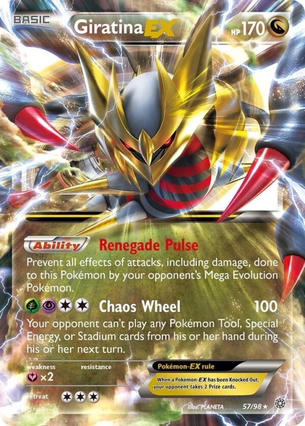 Giratina EX 57/98 Holofoil XY – Ancient Origins Giratina EX 57/98 Holofoil XY – Ancient Origins