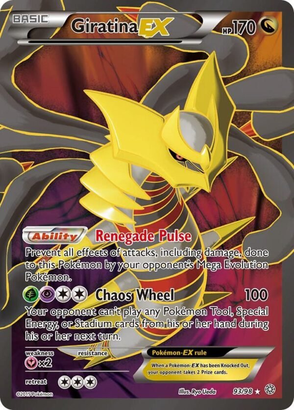 Giratina EX (93 Full Art) 93/98 Holofoil XY – Ancient Origins