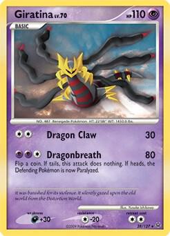 Giratina Lv. 70 28/127 (DPPt Platinum) 028/127 Holofoil Deck Exclusives