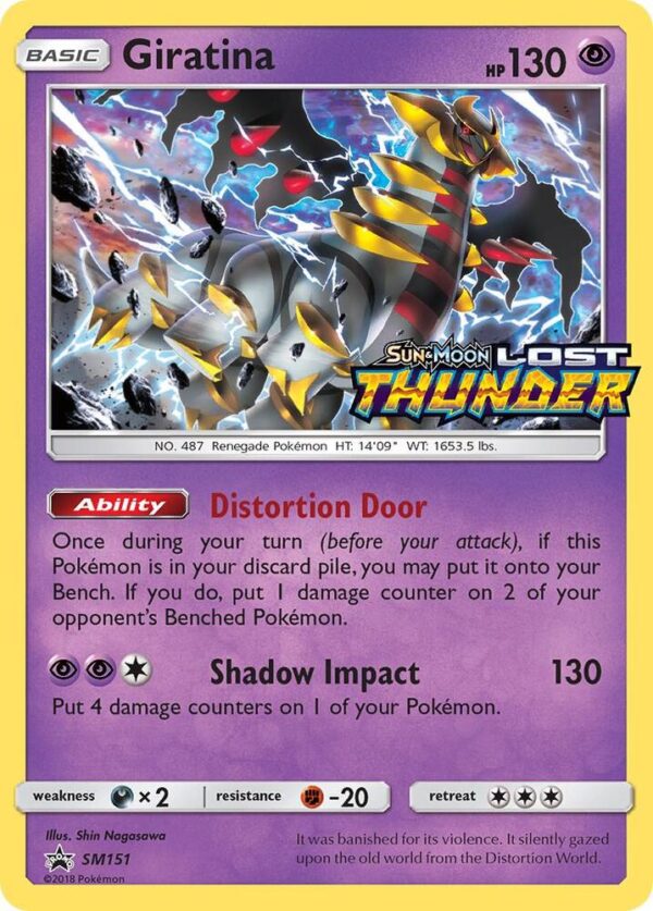 Giratina SM151 (Prerelease) Holofoil SM Promos