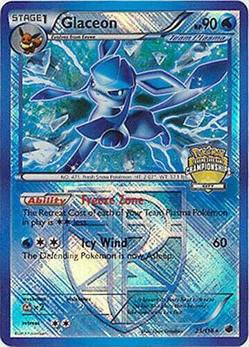 Glaceon 23/116 (City Championships) 023/116 Reverse Holofoil League & Championship Cards