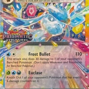 Glaceon ex 026/131 (Prismatic Evolutions Stamp) Holofoil Miscellaneous Cards & Products Glaceon ex 026/131 (Prismatic Evolutions Stamp) Holofoil Miscellaneous Cards & Products