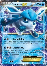 Glaceon EX | 20/124 | Holofoil | XY - Fates Collide