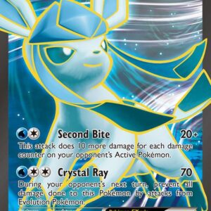 Glaceon EX (Full Art) 116/124 Holofoil XY – Fates Collide Glaceon EX (Full Art) 116/124 Holofoil XY – Fates Collide