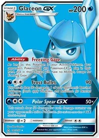 Glaceon GX (Full Art) | 141/156 | Holofoil | SM - Ultra Prism