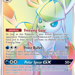 Glaceon GX (Secret Rare) 159/156 Holofoil SM – Ultra Prism Glaceon GX (Secret Rare) 159/156 Holofoil SM – Ultra Prism