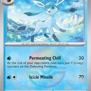 Glaceon (Poke Ball Pattern) 025/131 Holofoil SV: Prismatic Evolutions