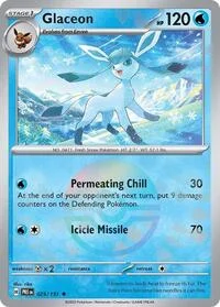 Glaceon (Poke Ball Pattern) | 025/131 | Holofoil | SV: Prismatic Evolutions