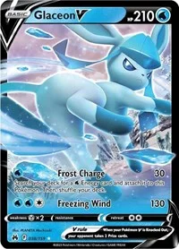 Glaceon V | 038/159 | Holofoil | Crown Zenith