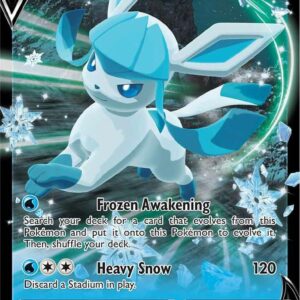 Glaceon V 040/203 Holofoil SWSH07: Evolving Skies Glaceon V 040/203 Holofoil SWSH07: Evolving Skies