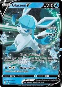 Glaceon V | 040/203 (Holiday Calendar) | Holofoil | Miscellaneous Cards & Products