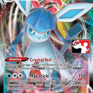 Glaceon VMAX 041/203 Holofoil Prize Pack Series Cards Glaceon VMAX 041/203 Holofoil Prize Pack Series Cards