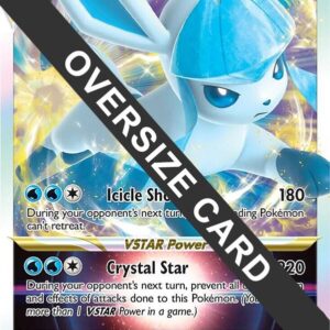 Glaceon VSTAR SWSH197 Holofoil Jumbo Cards Glaceon VSTAR SWSH197 Holofoil Jumbo Cards