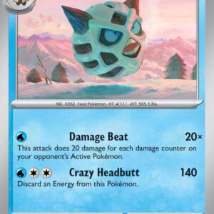 Glalie 052/167 Normal SV06: Twilight Masquerade