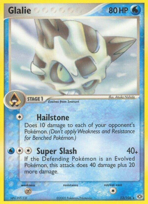 Glalie 13/106 Normal Emerald Glalie 13/106 Normal Emerald