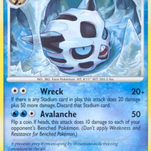Glalie 18/99 Reverse Holofoil Arceus Glalie 18/99 Reverse Holofoil Arceus