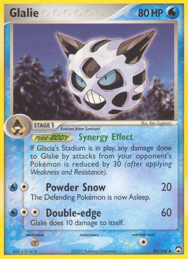 Glalie 30/108 Reverse Holofoil Power Keepers