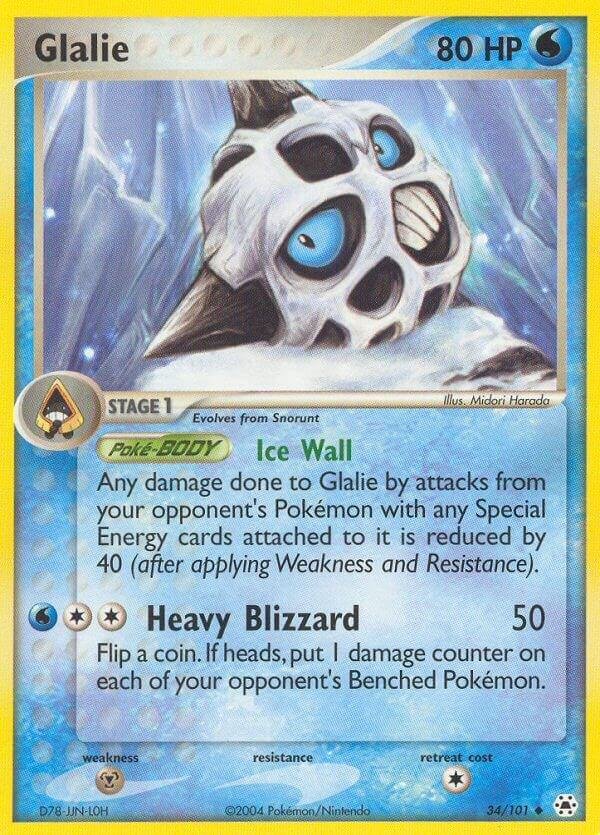 Glalie 34/101 Normal Hidden Legends