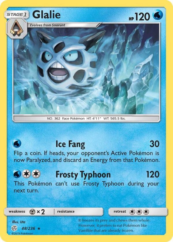 Glalie 48/236 Normal SM – Cosmic Eclipse Glalie 48/236 Normal SM – Cosmic Eclipse