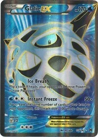 Glalie EX (Full Art) | 155/162 | Holofoil | XY - BREAKthrough Glalie EX (Full Art) | 155/162 | Holofoil | XY - BREAKthrough